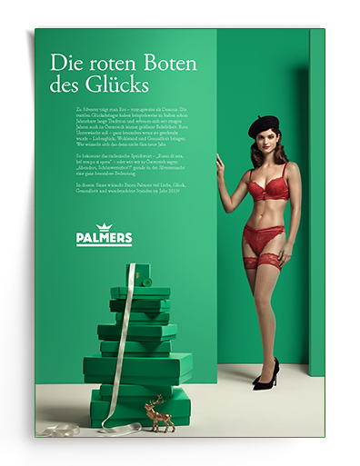 Palmers Die roten Boten des Glücks - Pressetext
