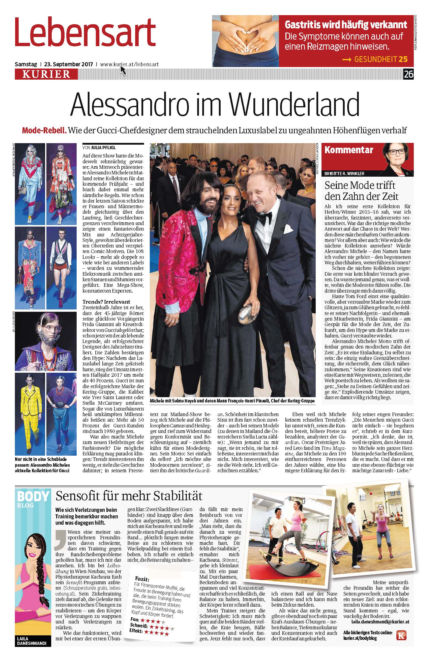 Kurier Lebensart